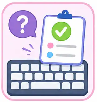 Beginner Typing Quiz for Kids icon